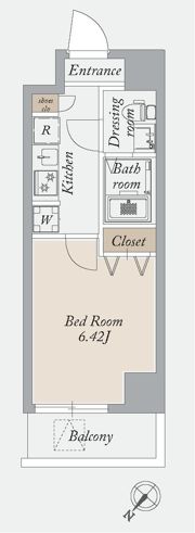 La Douceur新小岩の間取り画像