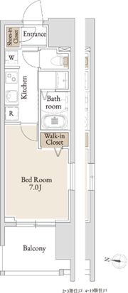 BLESS亀戸の間取り画像