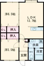 アーバンドムールの間取り画像