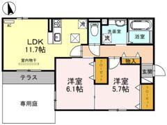 鶴見緑地公園famitの間取り画像