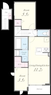 シャロームセブン平尾の間取り画像