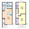 AZUR望月 Bの間取り画像