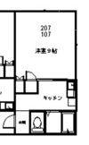 ミドルロードの間取り画像