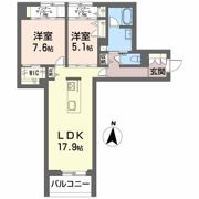 アルフラット オリーブの間取り画像