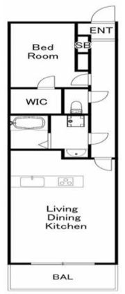TIDE.style Hayashizakiの間取り画像