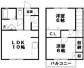 ホウリネスⅡの間取り画像