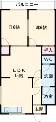 グランコート滝野の間取り画像