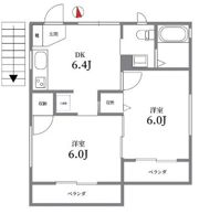 シーマ中馬込の間取り画像