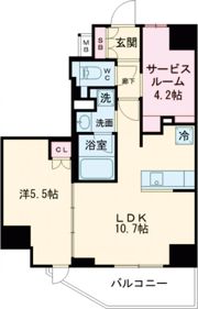 デュオステージ藤沢の間取り画像