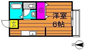 エポック鴨方の間取り画像