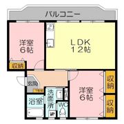 久埜マンション2号棟の間取り画像