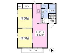 ウイング中島 D棟の間取り画像