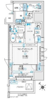 デュオステージ藤沢の間取り画像