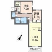 シャーメゾンArtsyの間取り画像