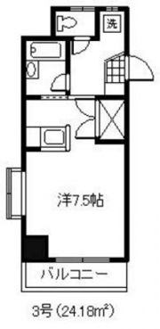 アソシエ大町の間取り画像