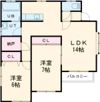 ハイツみちひの間取り画像
