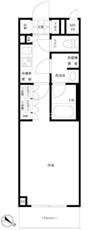 ルーブル川崎貝塚参番館の間取り画像