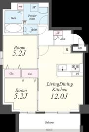 サンドーレ薬院の間取り画像