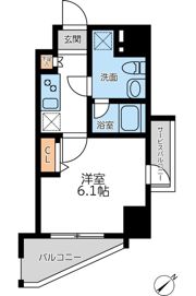 プライマル横濱平沼橋の間取り画像