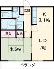 ラ・ヴェールエスポア Ⅰの間取り画像