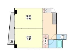 エントピア鴨池の間取り画像