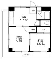 ソフィア岩瀬の間取り画像