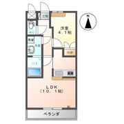 フェアリールージュBの間取り画像