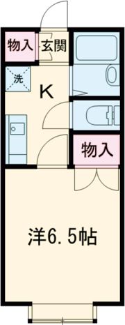 サンハイツ杉浦の間取り画像