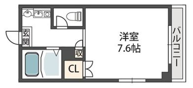 フェリセ富田の間取り画像