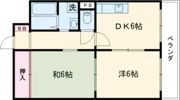 エスポワール森友の間取り画像