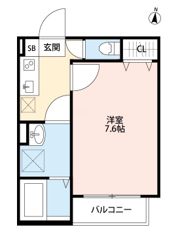 NKクレール宮原町(エヌケークレールミヤハラチョウ)の間取り画像