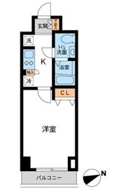 Cassia Kawasaki Residenceの間取り画像