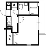 ルクール川崎の間取り画像