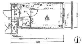 ライオンズプラザ川崎Ⅱの間取り画像