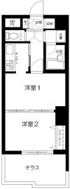 ライオンズマンション田端第2の間取り画像