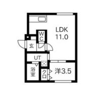 Y.T tower月寒東(ワイドットティータワー月寒東)の間取り画像