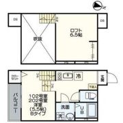 LUNA FORZA柴田の間取り画像