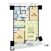 TOWER RESIDENCE TOKYOの間取り画像
