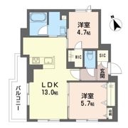 サンクレスト栗田谷の間取り画像