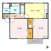 Casa Wakamatsu Aの間取り画像