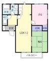 アーバンスクエアCの間取り画像