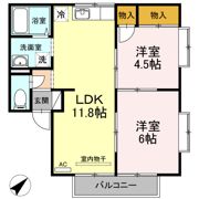 エントピア新谷 B棟の間取り画像
