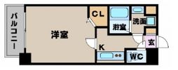 グラビスコート広島駅前通り6階の間取り画像
