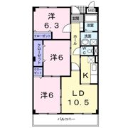 ベルブリーズの間取り画像