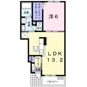 リヴェール・リッシュ Ⅱの間取り画像