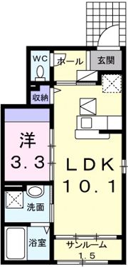 ハイムシャルマンの間取り画像