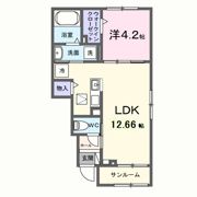 グラムス レビンの間取り画像
