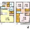 大野町2丁目戸建貸家の間取り画像