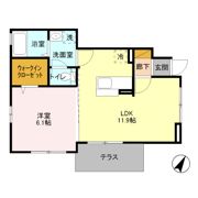 ウィット太子堂の間取り画像