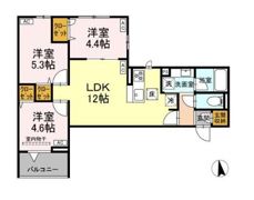 セレスティア岡本の間取り画像